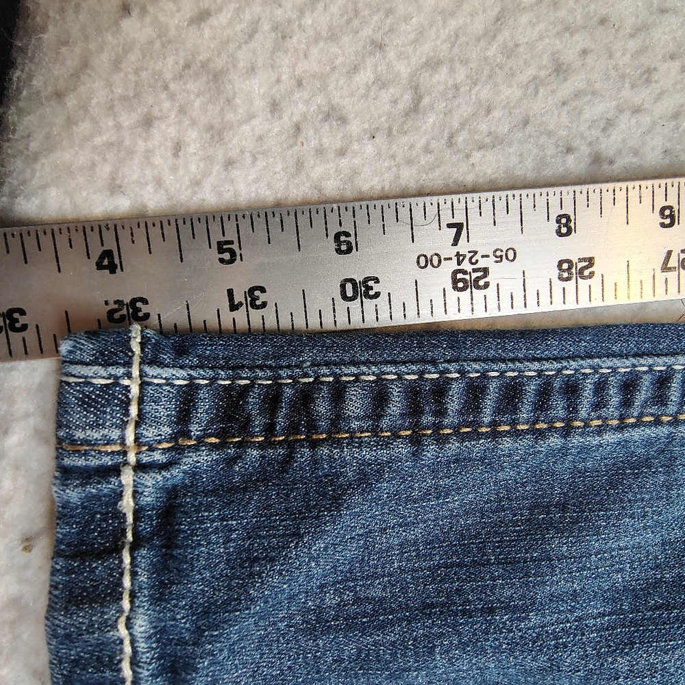 Ariat Jeans Womens Size 29R Festival Blue Mid Stretch Entwined Bootcut 10025286 - Picture 6 of 15